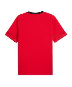 Rückansicht von PUMA AC Mailand Trainingsshirt Fanshirt Herren rot