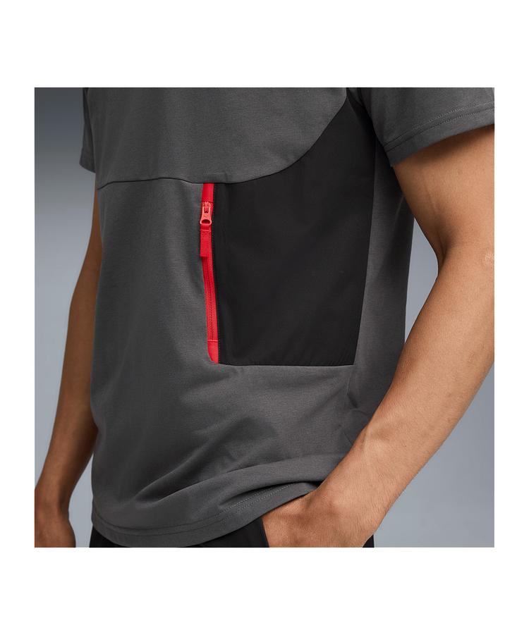 PUMA PUMA AC Mailand Pumatech Pocket T-Shirt T-Shirt Herren - grau - 1 | SportScheck