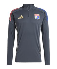adidas Olympique Lyon Competition Sweatshirt Trainingsanzug Herren grau