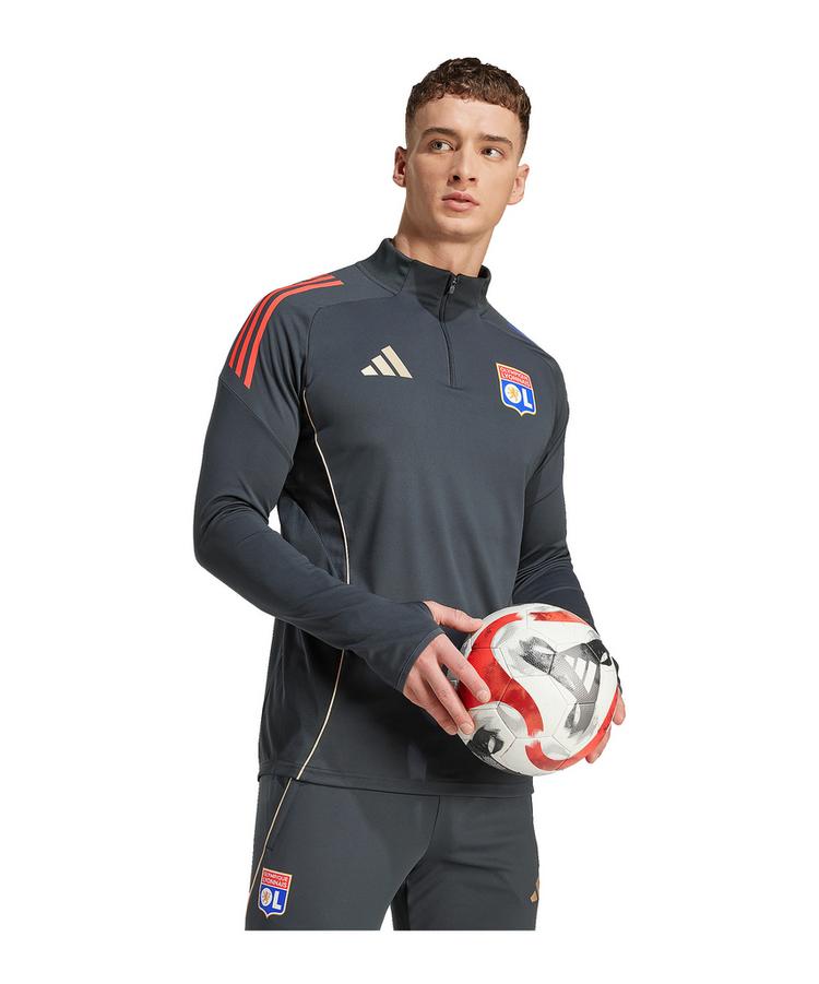 adidas adidas Olympique Lyon Competition Sweatshirt Trainingsanzug Herren - grau - 1 | SportScheck