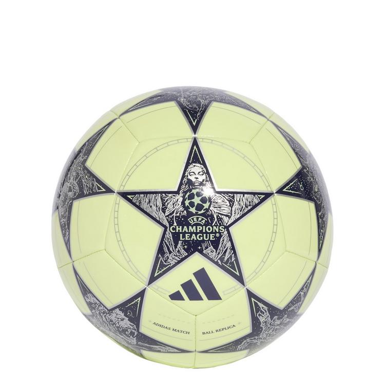 adidas adidas UCL Real Madrid Club Ball Fu&szlig;ball - Almost Lime / Silver Metallic / Noble Ink - 0 | SportScheck
