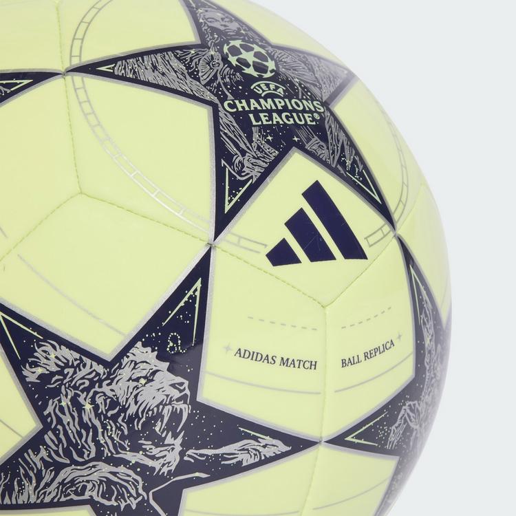 adidas adidas UCL Real Madrid Club Ball Fu&szlig;ball - Almost Lime / Silver Metallic / Noble Ink - 0 | SportScheck