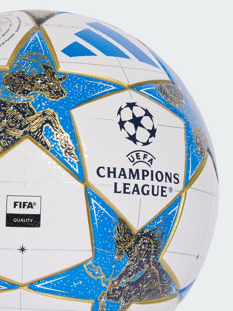 adidas adidas UCL League 25/26 Gruppenphase Spielball Fu&szlig;ball - White / Dark Blue / Multicolor / Gold Metallic - 1 | SportScheck