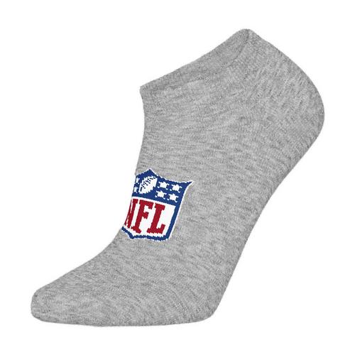 Rückansicht von NFL Socken Freizeitsocken Weiß/Grau/Schwarz