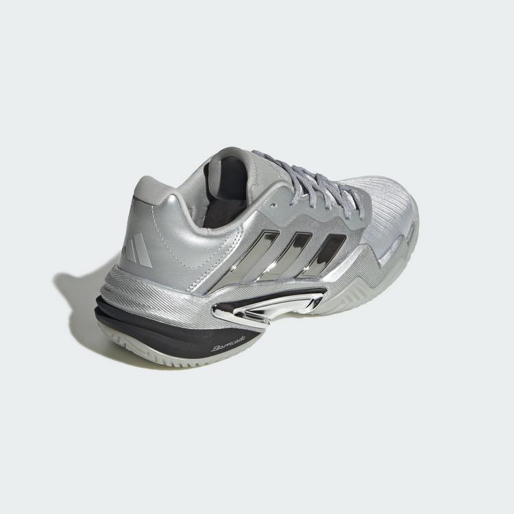 adidas adidas Barricade 13 Silver Edition Tennisschuhe Tennisschuhe Damen - Silver Metallic / Silver Metallic / Dash Grey - 4 | SportScheck