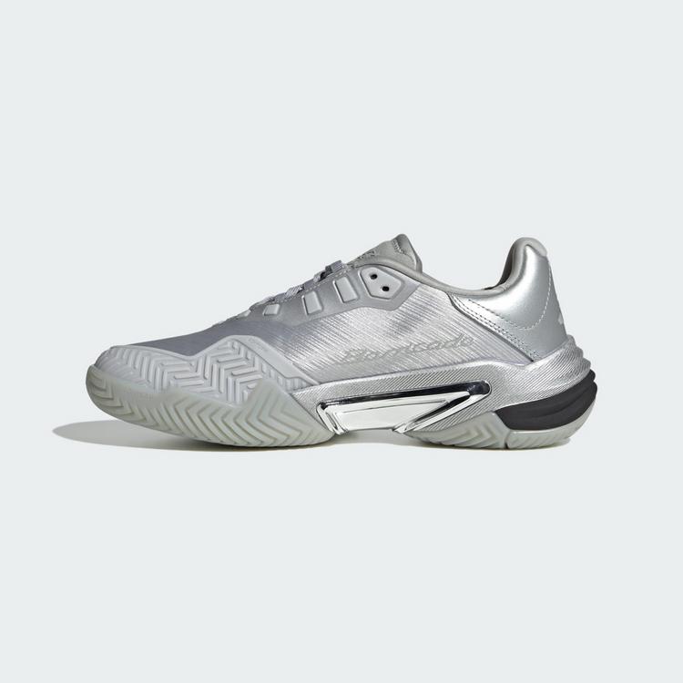 adidas adidas Barricade 13 Silver Edition Tennisschuhe Tennisschuhe Damen - Silver Metallic / Silver Metallic / Dash Grey - 5 | SportScheck