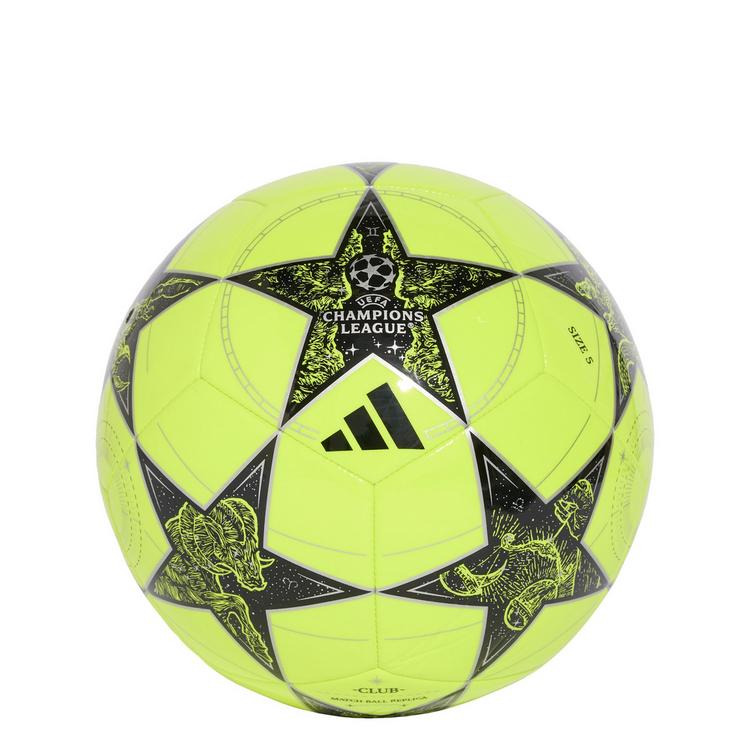 adidas adidas UCL Club 25/26 League Stage Ball Fu&szlig;ball - Solar Yellow / Black / Silver Metallic - 0 | SportScheck