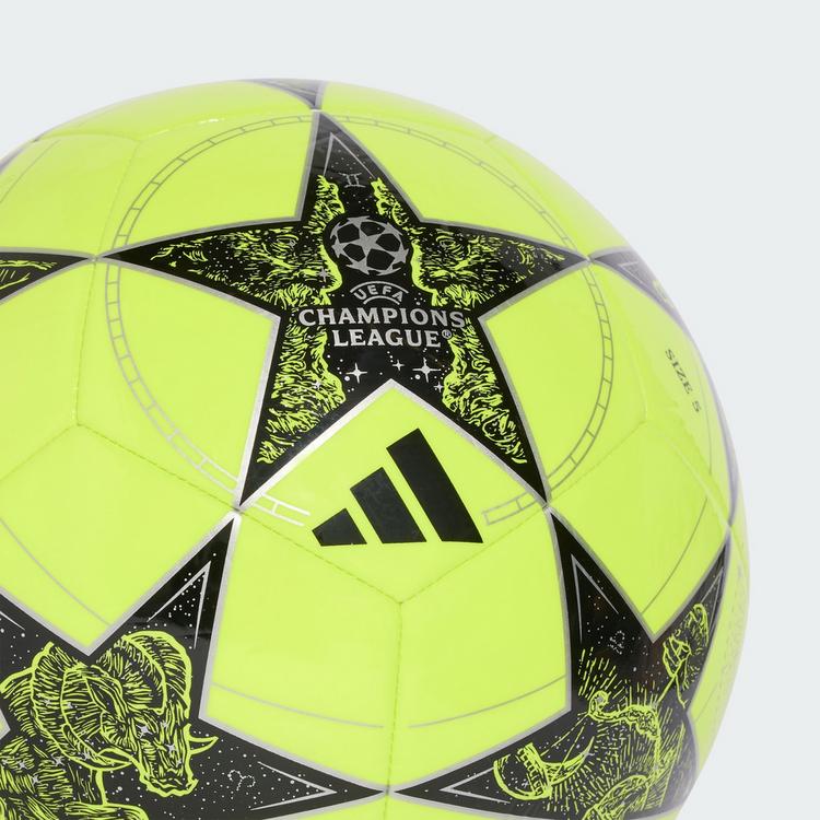adidas adidas UCL Club 25/26 League Stage Ball Fu&szlig;ball - Solar Yellow / Black / Silver Metallic - 0 | SportScheck