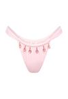 Moda Minx Selene Droplet Rouched Bikini Hose Damen - pink