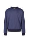 Cleptomanicx Boxy Crewneck Ligull Mini Stri Sweatshirt Herren - Sky Captain