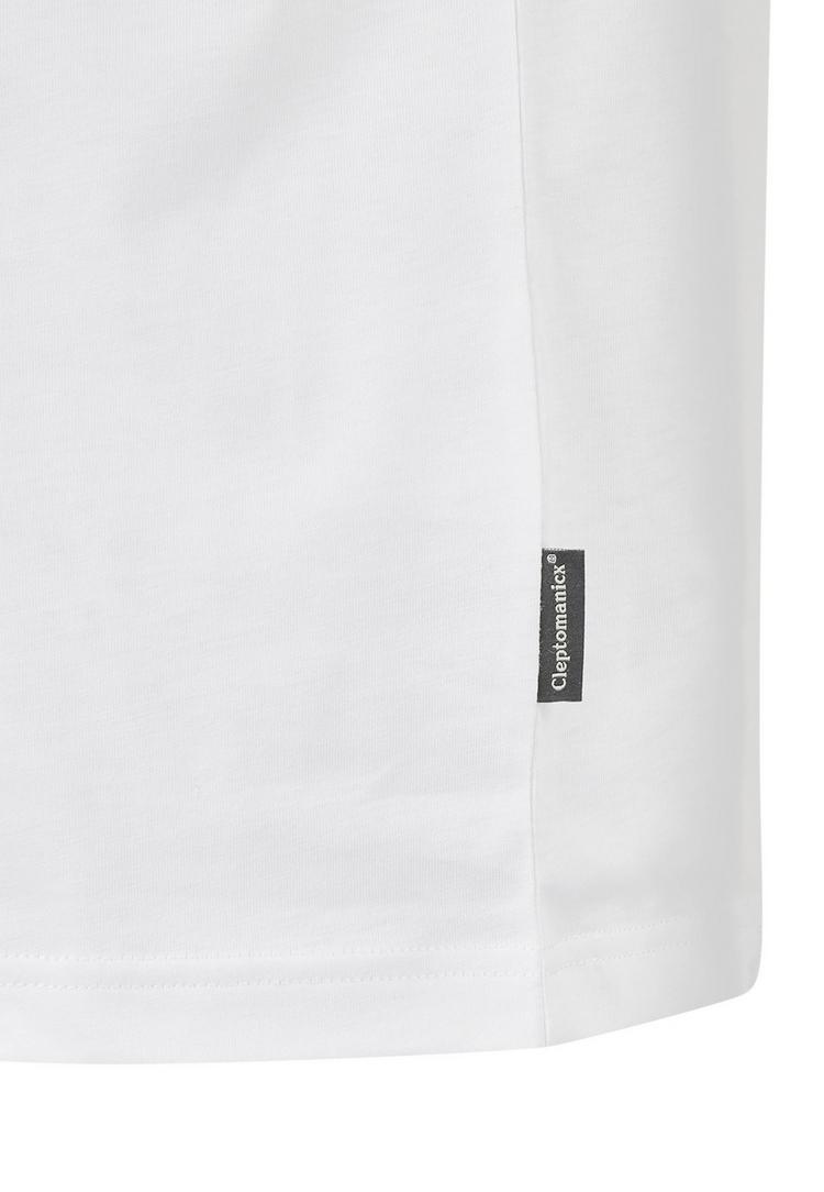 Cleptomanicx Cleptomanicx Classic Tee Ligull Classic T-Shirt Herren - White - 2 | SportScheck