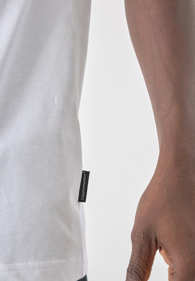 Cleptomanicx Cleptomanicx Classic Tee Ligull Classic T-Shirt Herren - White - 3 | SportScheck