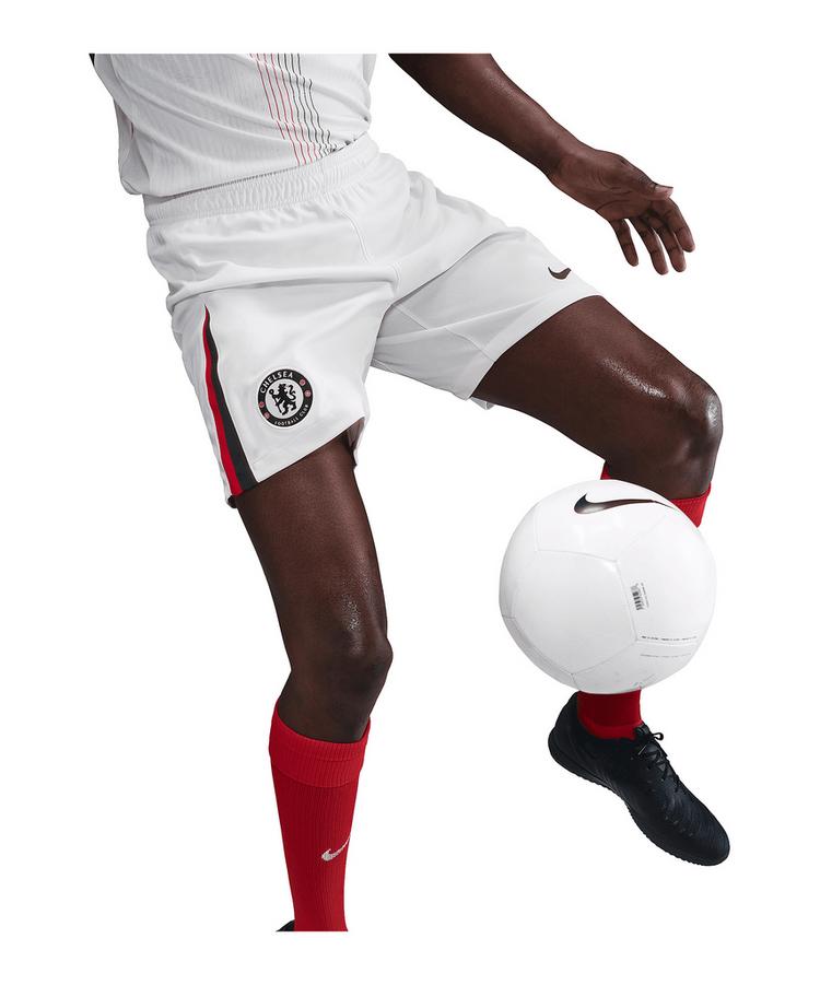 Nike Nike FC Chelsea London Short Away 2025/2026 Fu&szlig;ballshorts Herren - graurot - 0 | SportScheck