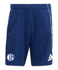 adidas FC Schalke 04 Short Fu&szlig;ballshorts - blaublau