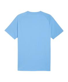 Rückansicht von PUMA Manchester City Pumatech Pocket T-Shirt Fanshirt Herren blau