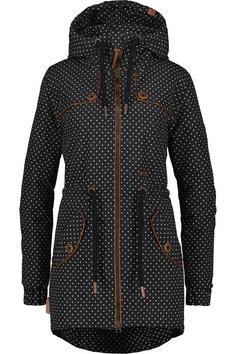 ALIFE AND KICKIN CHARLOTTE II COAT Parka Damen black dots