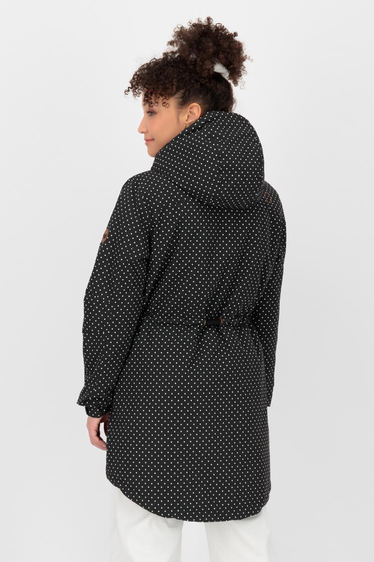 ALIFE AND KICKIN ALIFE AND KICKIN CHARLOTTE II COAT Parka Damen - black dots - 2 | SportScheck