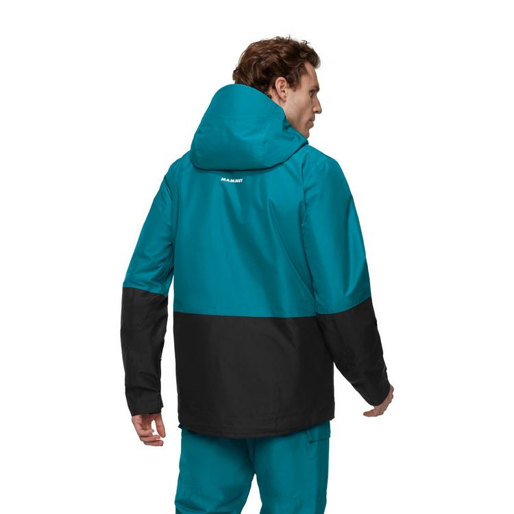 Mammut Mammut Fall Line HS Hooded Hardshelljacke Herren - deep teal-black - 1 | SportScheck