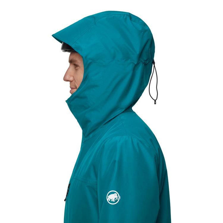 Mammut Mammut Fall Line HS Hooded Hardshelljacke Herren - deep teal-black - 3 | SportScheck