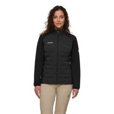 Rückansicht von Mammut Sender Hybrid Kunstfaserjacke Damen black