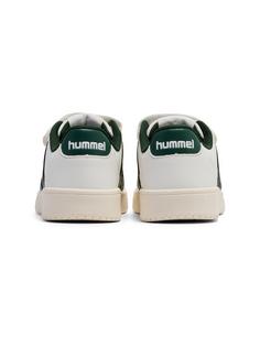 Rückansicht von hummel DERBY COURT JR Sneaker Kinder DARK GREEN