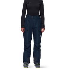 Rückansicht von Mammut Fall Line HS Skihose Damen marine