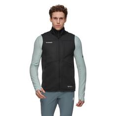 Rückansicht von Mammut Ultimate VIII SO Softshell Weste Herren black
