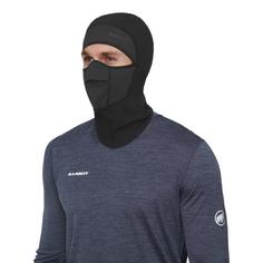 Rückansicht von Mammut Gesichtsmaske black