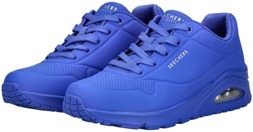 Rückansicht von Skechers Sneaker Sneaker Damen Blau