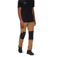 Rückansicht von Mammut Runbold Guide SO Softshellhose Herren claystone-black