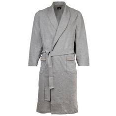Boss Bademantel Bademantel Herren Grau
