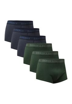 DANISH ENDURANCE Short Trunks Boxershorts Herren Blue/Green
