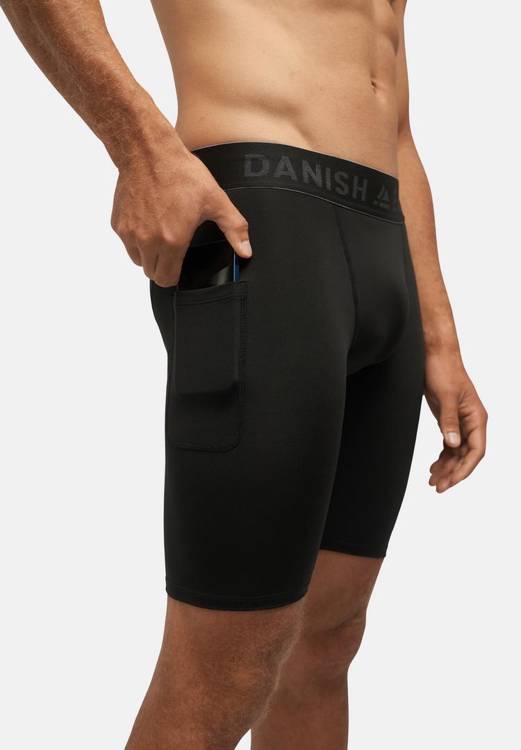 DANISH ENDURANCE DANISH ENDURANCE Compression Shorts Shorts Herren - schwarz - 0 | SportScheck