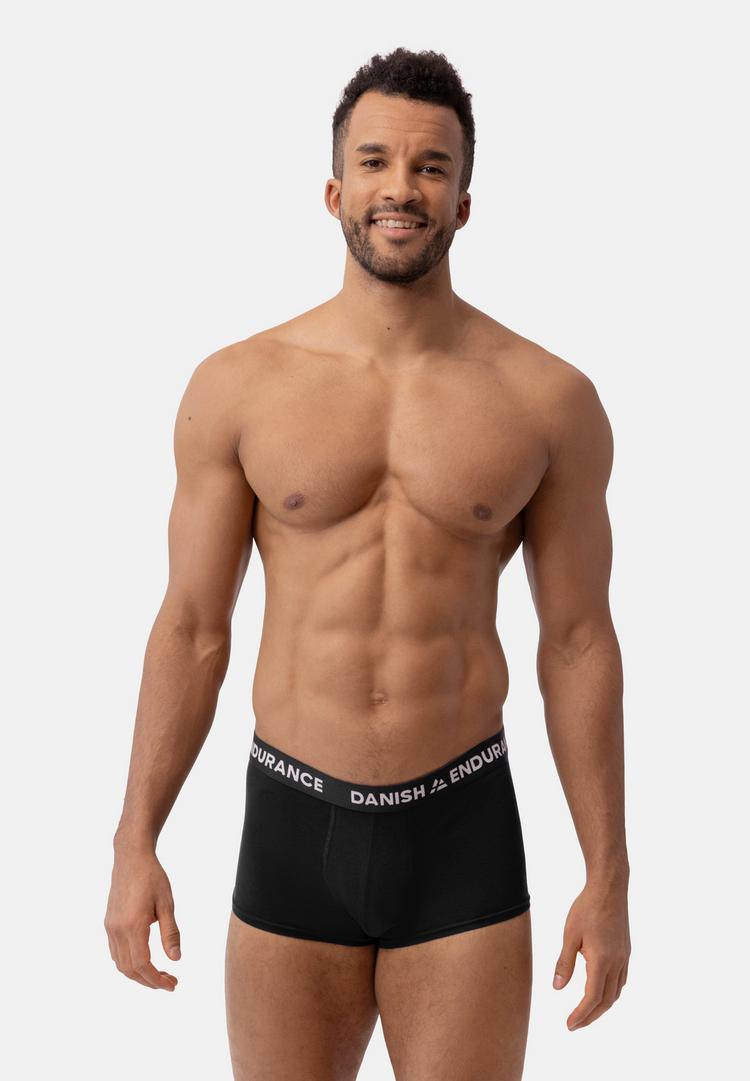 DANISH ENDURANCE DANISH ENDURANCE Short Trunks Unterhose Herren - schwarz - 0 | SportScheck