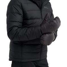 Rückansicht von Jack Wolfskin URBAN MITTEN Handschuhe black