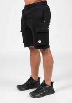 Rückansicht von Gorilla Wear Funktionsshorts Herren Black