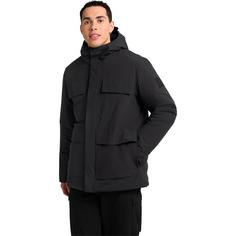 Rückansicht von Jack Wolfskin BRANDENBURGER JKT M Funktionsjacke Herren black