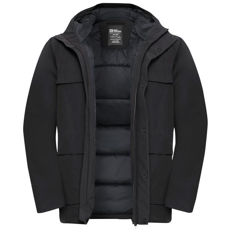 Jack Wolfskin Jack Wolfskin BRANDENBURGER JKT M Funktionsjacke Herren - black - 3 | SportScheck