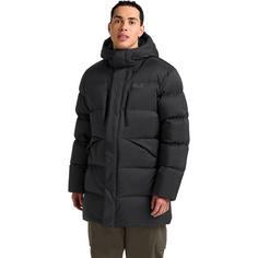 Rückansicht von Jack Wolfskin ICY HILL COAT M RDS Parka Herren black