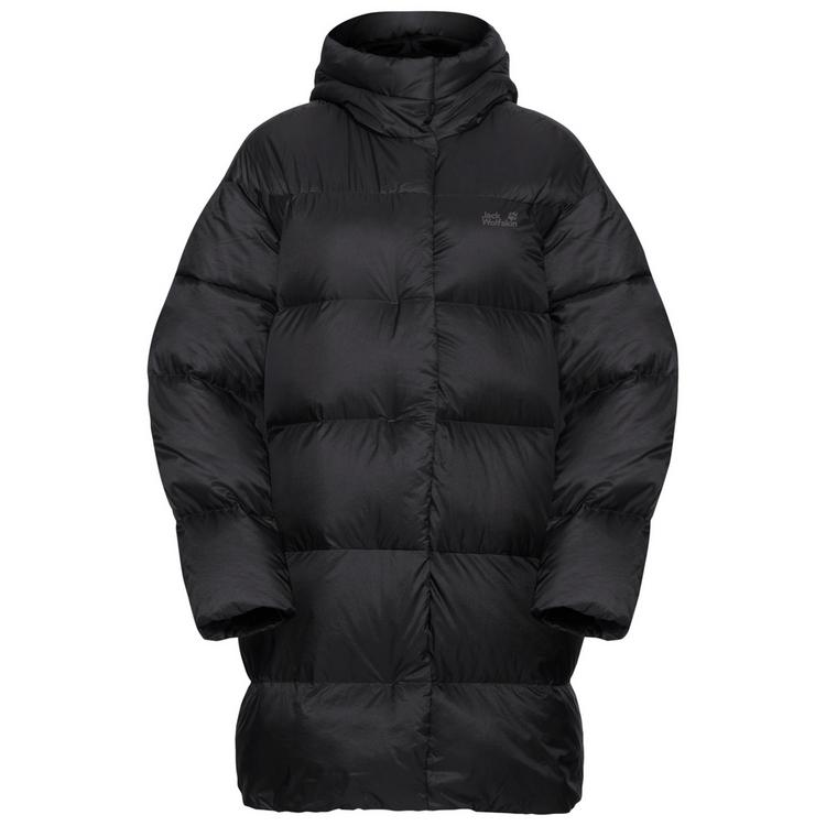 Jack Wolfskin Jack Wolfskin ICY HILL COAT W RDS Daunenmantel Damen - black - 0 | SportScheck