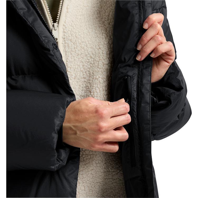 Jack Wolfskin Jack Wolfskin ICY HILL COAT W RDS Daunenmantel Damen - black - 0 | SportScheck