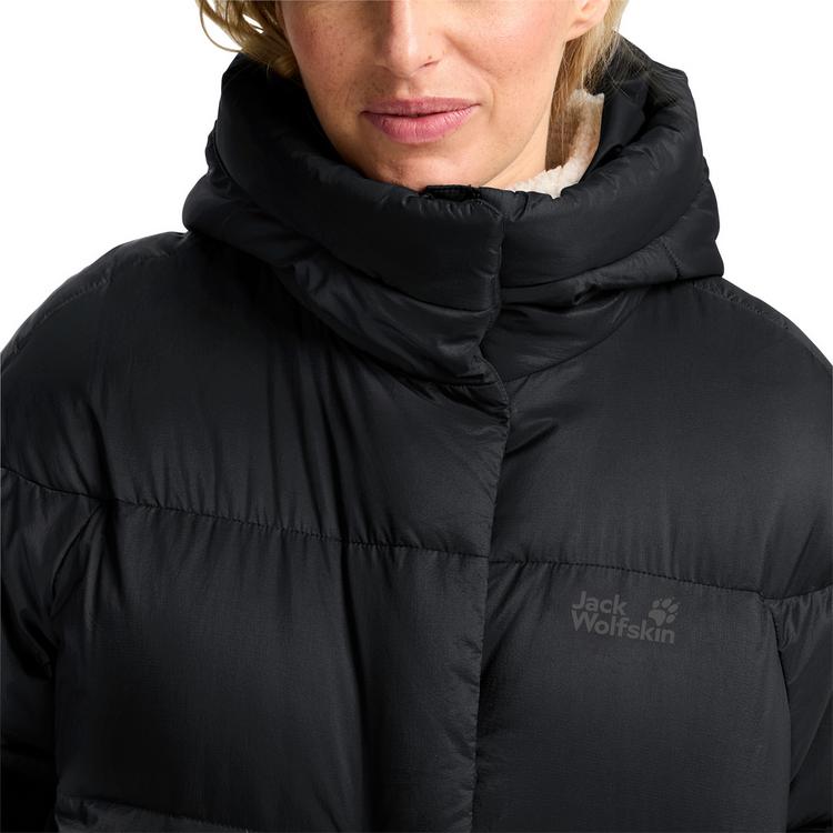 Jack Wolfskin Jack Wolfskin ICY HILL COAT W RDS Daunenmantel Damen - black - 2 | SportScheck