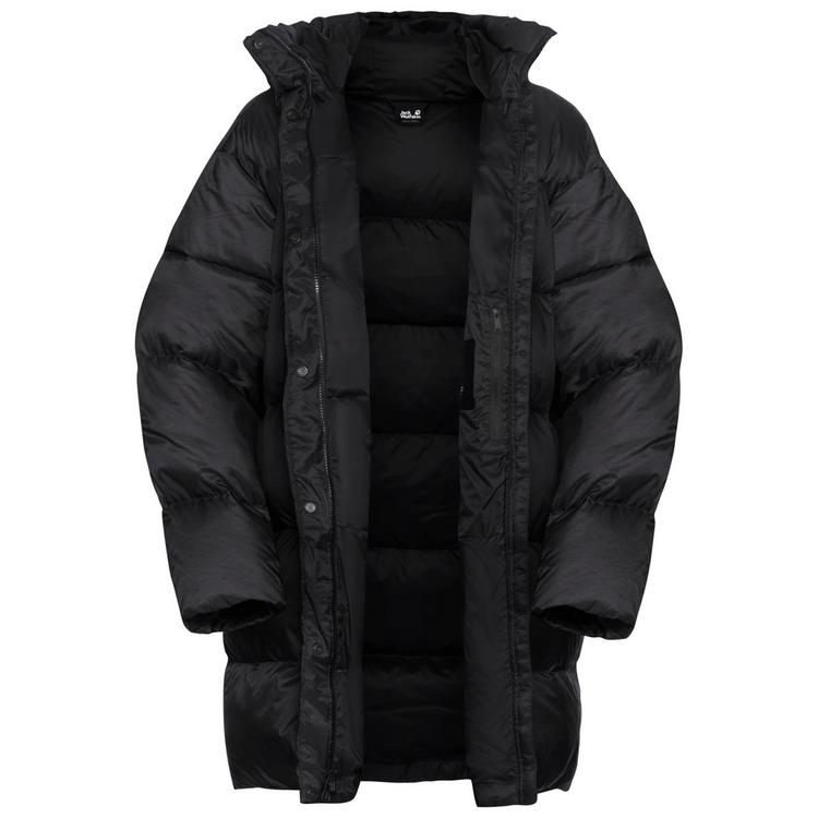 Jack Wolfskin Jack Wolfskin ICY HILL COAT W RDS Daunenmantel Damen - black - 3 | SportScheck