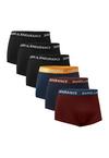 DANISH ENDURANCE Short Trunks Unterhose Herren - black/navy/orange/bordeaux