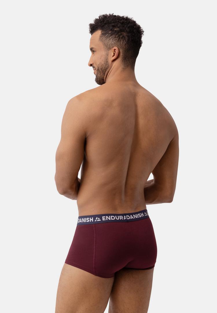 DANISH ENDURANCE DANISH ENDURANCE Short Trunks Unterhose Herren - black/navy/orange/bordeaux - 1 | SportScheck