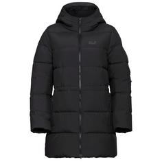 Jack Wolfskin FROZEN PALACE LONG JKT W RDS Daunenjacke Damen black