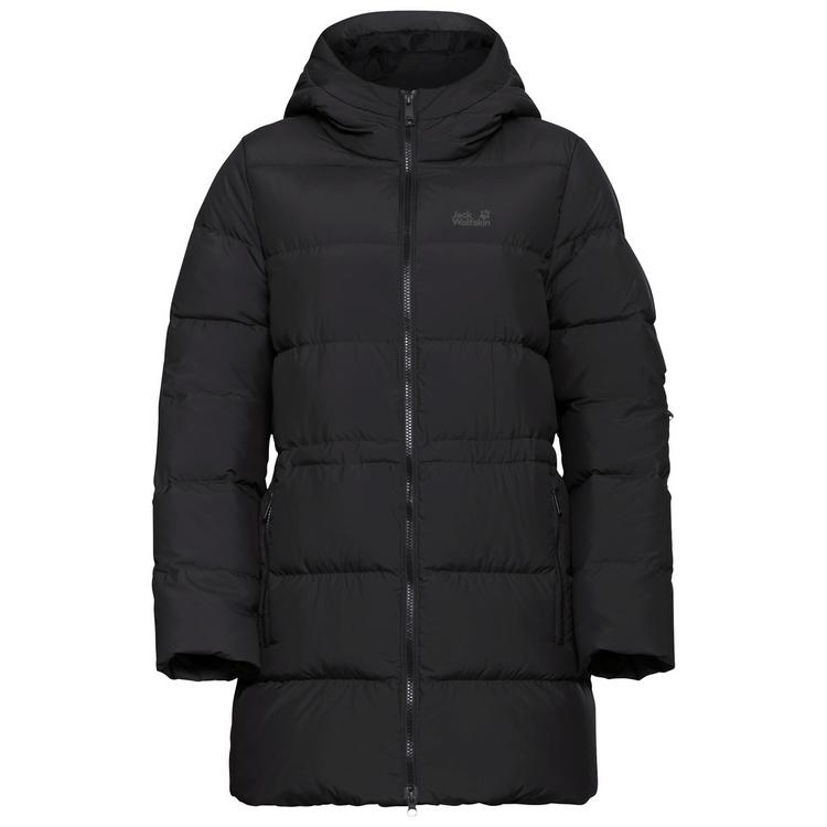Jack Wolfskin Jack Wolfskin FROZEN PALACE LONG JKT W RDS Daunenjacke Damen - black - 0 | SportScheck