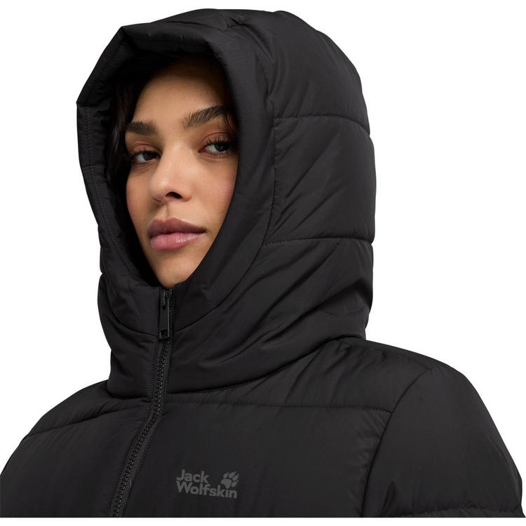Jack Wolfskin Jack Wolfskin FROZEN PALACE LONG JKT W RDS Daunenjacke Damen - black - 0 | SportScheck