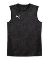 PUMA teamCUP Training Tanktop Trikot Herren - schwarzsilber