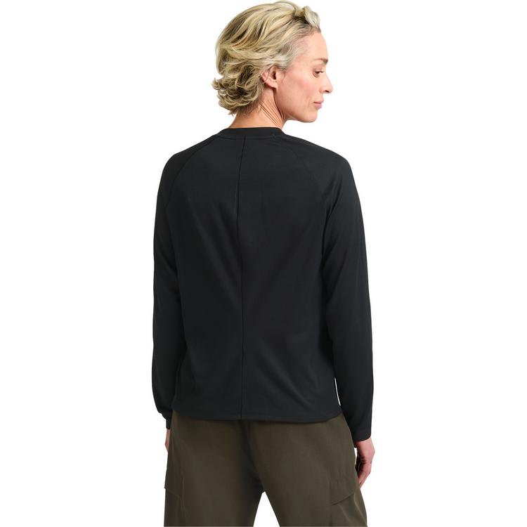 Jack Wolfskin Jack Wolfskin DAILY EASE LS W Langarmshirt Damen - black - 1 | SportScheck